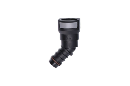 Connect 45� Angled Fuel Line Quick Connectors 15.82 x 14mm 2pc 34236