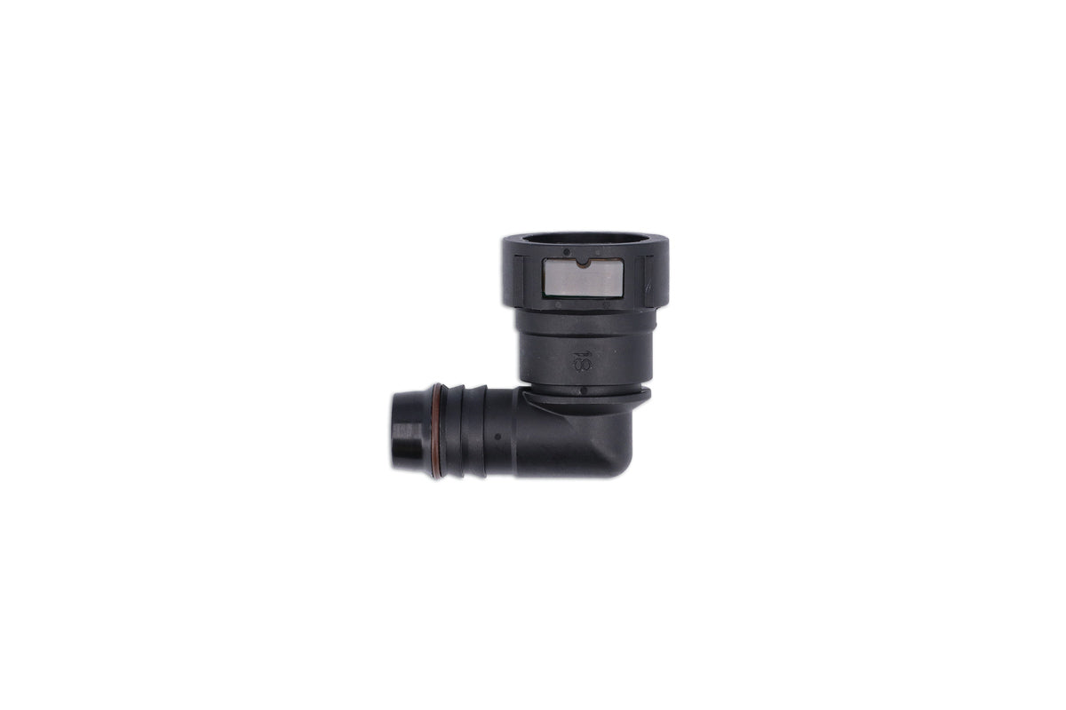 Connect 90� Angled Fuel Line Quick Connectors 18 x 15mm 2pc 34239