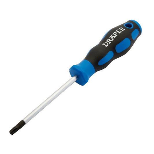 Draper T30T Torx Star Soft Grip Security Screwdriver 115mm Blade 34269