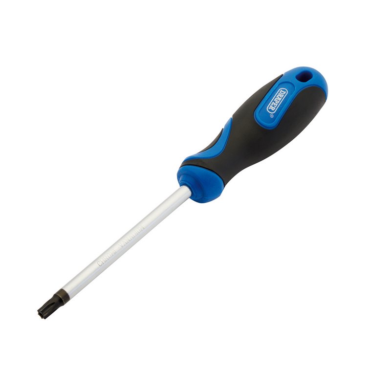 Draper T40T Torx Star Soft Grip Security Screwdriver 115mm Blade 34272
