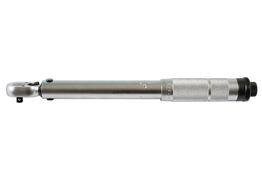 Laser Tools Torque Wrench 1/4"D 5 to 25Nm 51 to 255kg-cm 25 teeth 3451