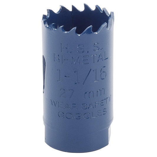 Draper 27mm HSS Bi-metal Holesaw Blade High Speed Variable Pitch 34755