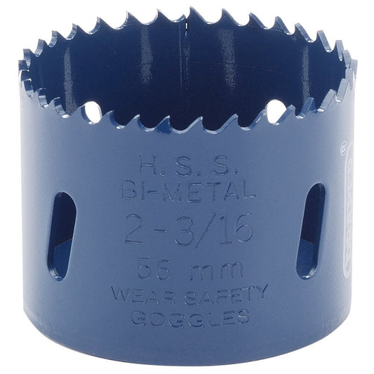 Draper 56mm HSS Bi-metal Holesaw Blade High Speed Variable Pitch 34762