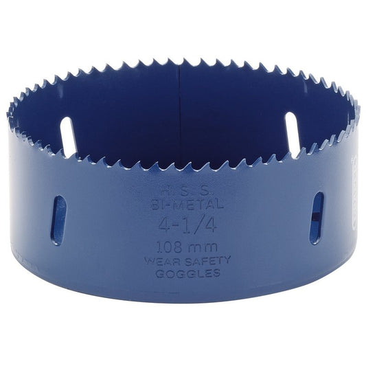 Draper 108mm HSS Bi-metal Holesaw Blade High Speed Variable Pitch 34771