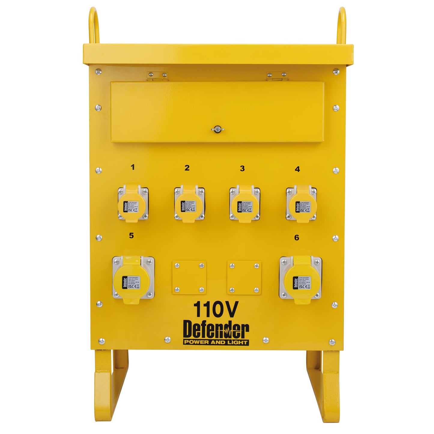 Defender ZE210027 110V 10kVA 3-Phase Transformer, 16A/32A