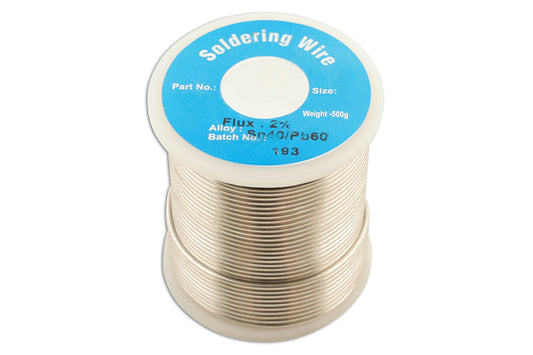 Connect Solder Wire 10 SWG/3.25mm 0.5kg Reel 1pc 34945