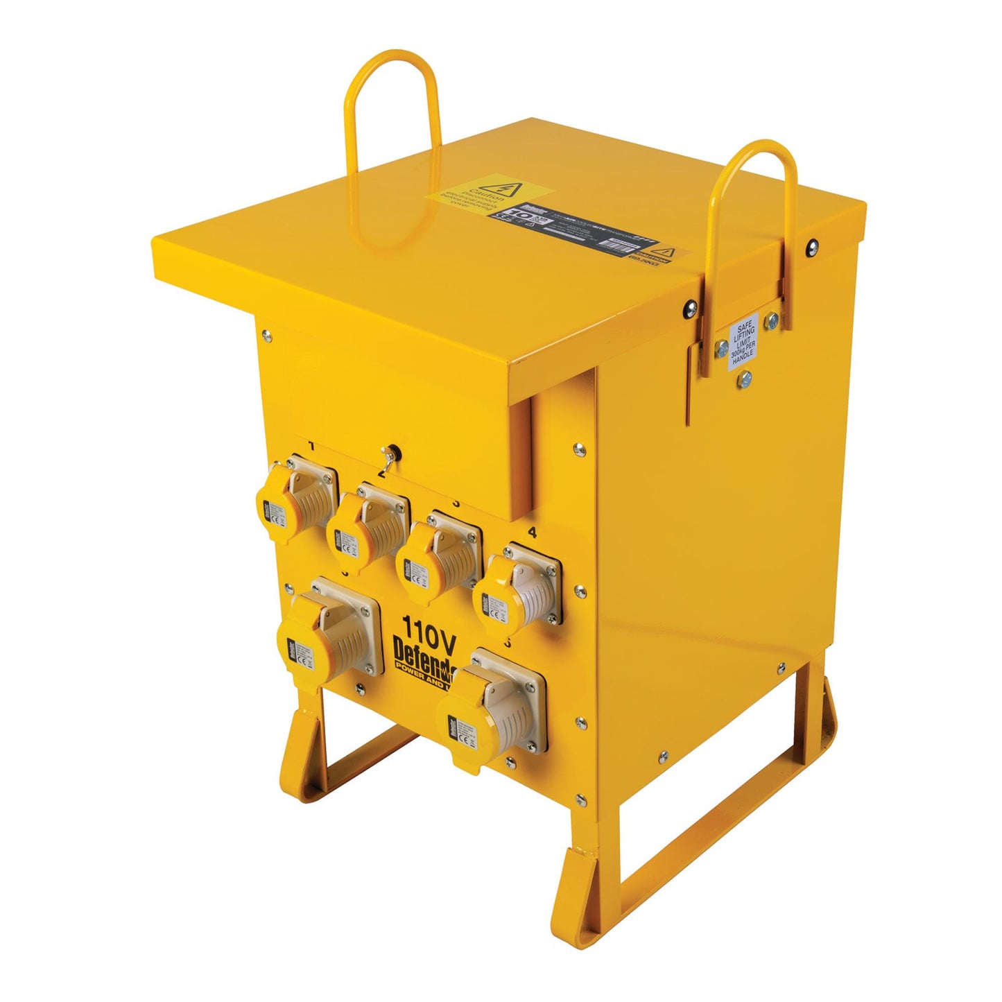 Defender ZE210022 10kVA Single Phase Transformer, 16A / 32A
