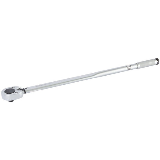 Draper 3/4"D Ratchet Torque Wrench 65 - 450Nm/48 - 332lb - ft 840mm Long 34964