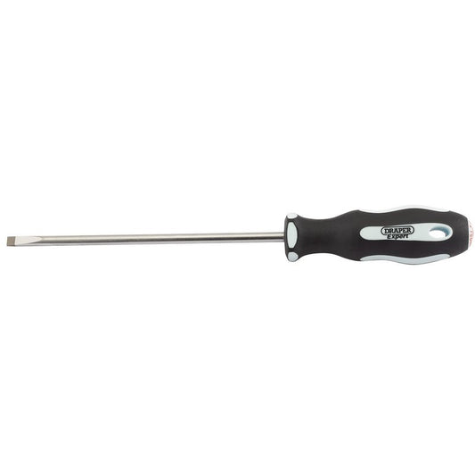 Draper Plain Slot Soft Grip Parallel Tip Screwdriver 5.5 x 150mm 34974