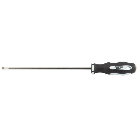 Draper Plain Slot Soft Grip Parallel Tip Screwdriver 5.5 x 200mm 34975