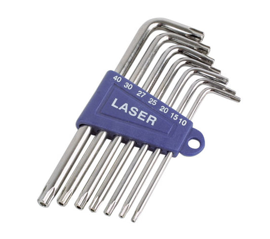 Laser Tools Tamperproof Star Key Set 7pc 3498