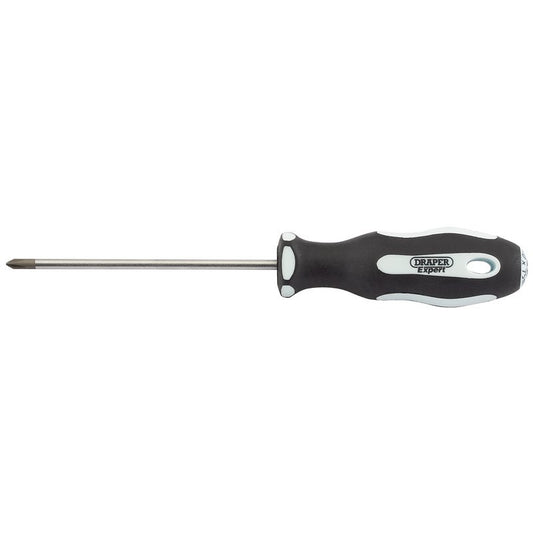 Draper Cross Slot Soft Grip Screwdriver No 0 x 75mm 34982