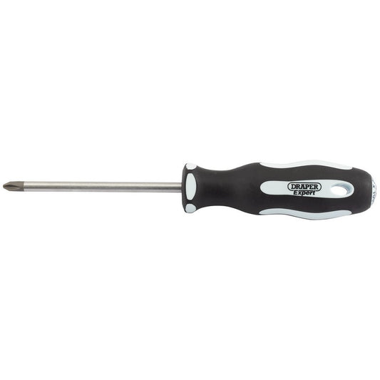 Draper Cross Slot Soft Grip Screwdriver No 2 x 100mm 34992