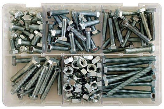 Connect Assorted M8 x 1.25 Bolts & Nuts 154pc 35011