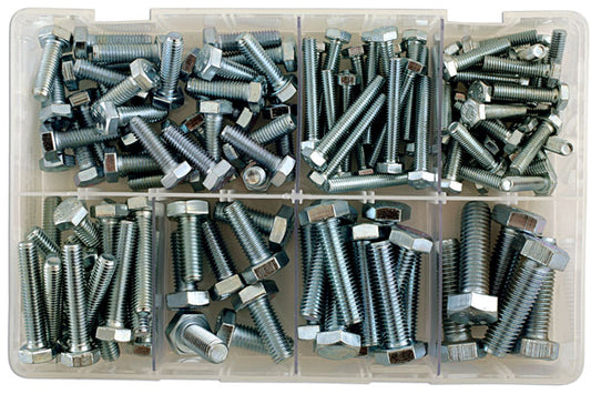 Connect Assorted Metric Bolts M6 to M12 Box 150pc 35014