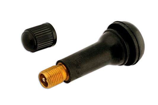 Connect Snap in Car Tyre Valves 11.5mm x 48.5mm 100pc 35070