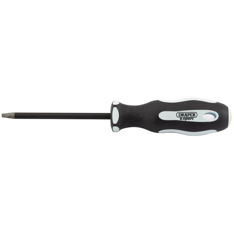 Draper S3 x 100mm Square Recess Soft Grip Security Screwdriver 35159