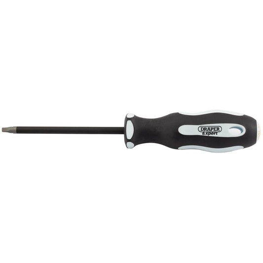 Draper S3 x 100mm Square Recess Soft Grip Security Screwdriver 35159