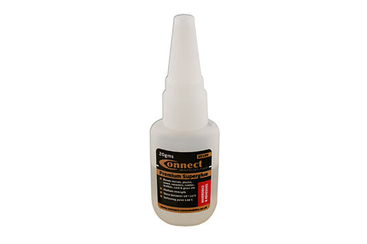 Connect Premium Superglue, Clear 20g 1pc 35199