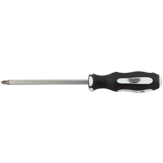 Draper Pound Thru Cross Slot Soft Grip Screwdriver No 3 x 150mm 35225