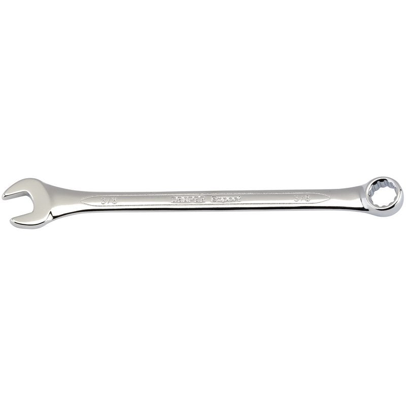 Draper Imperial Combination Spanner 3/8" Chrome Plated Offset Jaw 15° 35287
