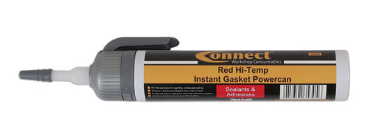 Connect 35305 Connect Red Hi-Temp Instant Gasket Powercan 200ml