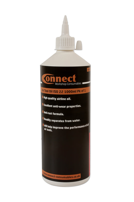 Connect Air Tool Oil ISO 22 Bottle 1L 1pc 35331