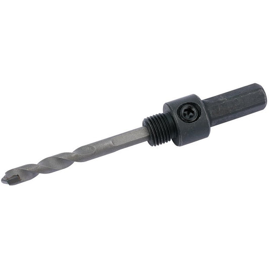 Draper Carbide Grit Arbor for 14-30mm Hole Saws 5/16" 1/4" Pilot Drill 35343