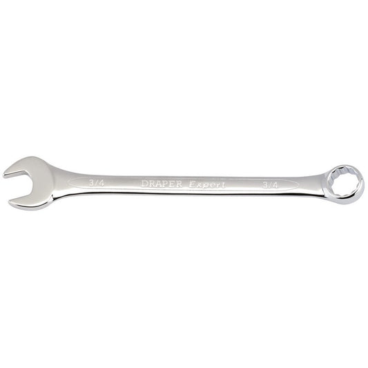 Draper Imperial Combination Spanners 3/4" Chrome Plated Offset Jaw 15° 35344