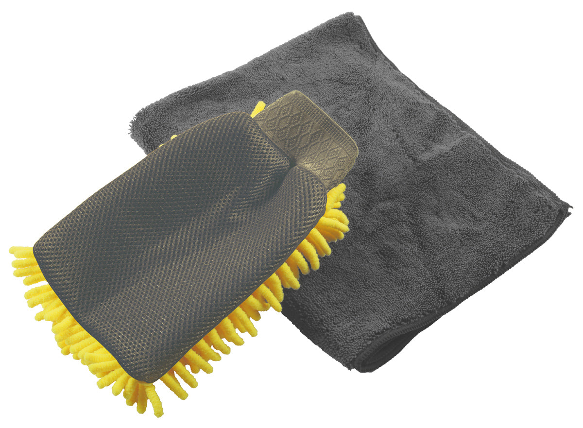 Connect Microfibre Wash Mitt 2pc 35355