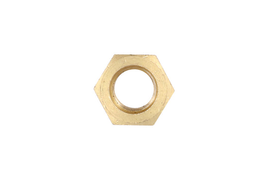 Connect Brass Nut M8 x 1.25 x 13mm Hex 10pc 35414