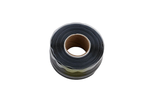 Connect Black Silicone Self Fusing Tape 25mm x 3m 1pc 35492