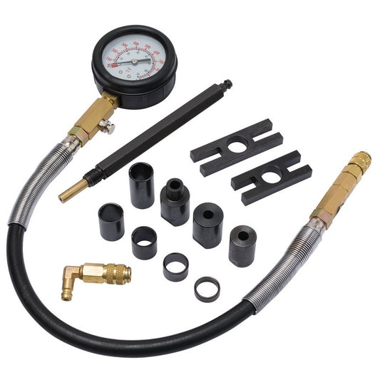 Draper Commercial Vehicle Diesel Compression Test Kit 13 Piece 0 - 1000psi 35877