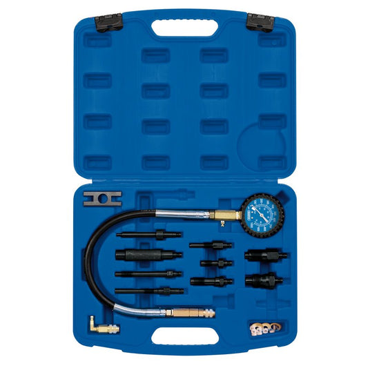 Draper Diesel Compression Test Kit 12 Piece 0 - 1000psi 0 - 70bar 35878