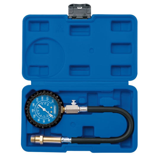 Draper Petrol Compression Tester 300psi 0 - 20bar Direct And Indirect 35880