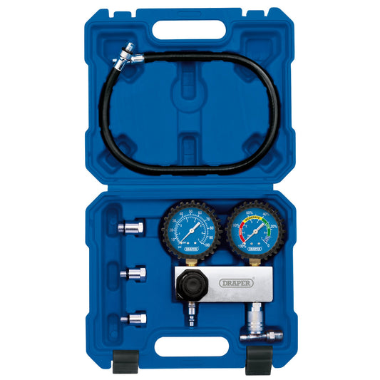 Draper Cylinder Leakage Kit 7 Piece Petrol Engine With 10 12 14 and 18mm 35884
