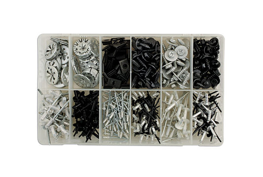 Connect Assorted Bodyshop Metal Fasteners 400pc 36040
