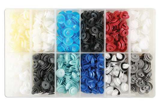 Connect Assorted Panel Clips, Asian Market 335pc 36047