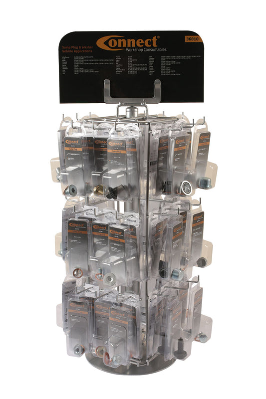 Connect Sump Plug Rack c/w 72 Packs. 36810