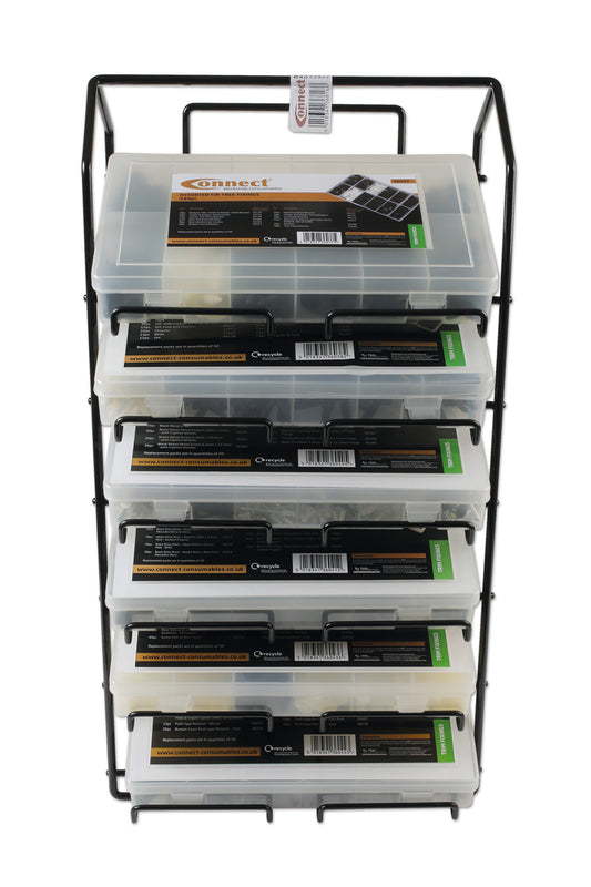 Connect Assorted Box Rack complete with Trim Clips. 36816