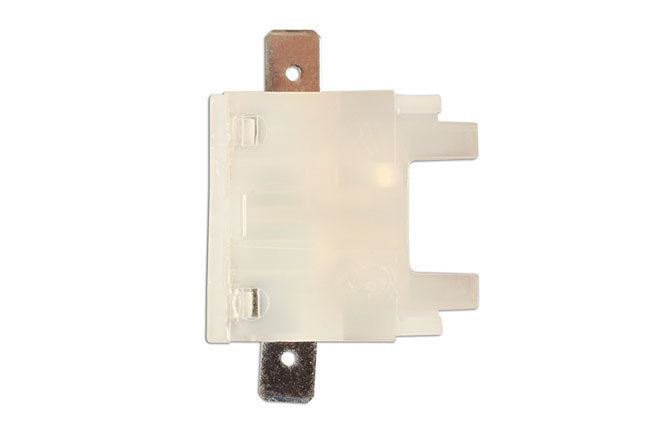Connect Standard Blade Fuse Holder (white) with tabs 1pc 36858