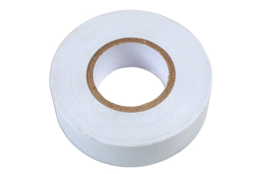 Connect White PVC Insulation Tape 19mm x 20m 1pc 36894