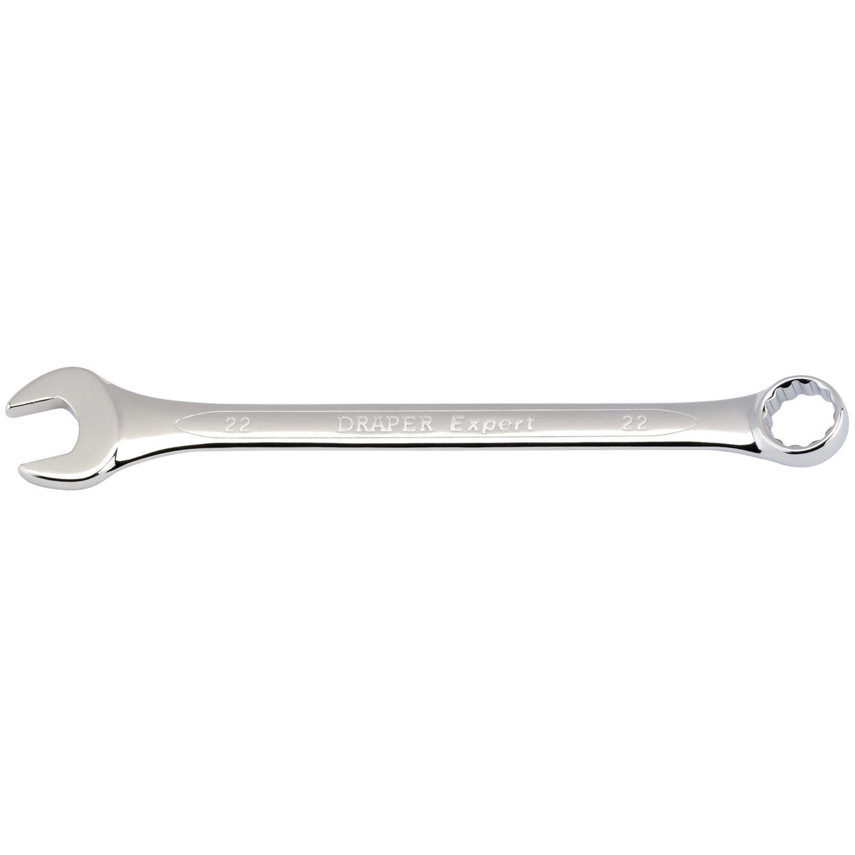 Draper Metric Combination Spanner 22mm Jaw offset at 15° 12 Point Chrome 36926