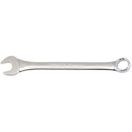 Draper Imperial Combination Spanner 1" Chrome Plated Offset Jaw 15° 36934