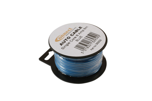 Connect Blue Single Core Auto Cable 14/0.30 6m 36959