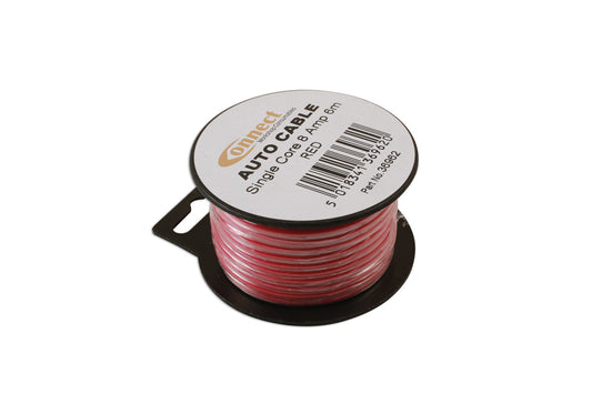 Connect Red Single Core Auto Cable 14/0.30 6m 36962