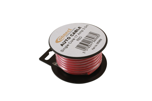 Connect Red Single Core Auto Cable 28/0.30 3.5m 36968