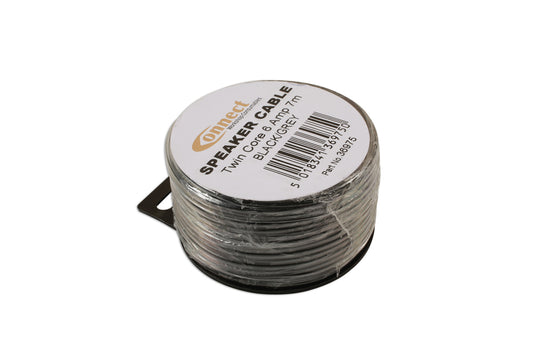 Connect Mini Reel Automotive Twin Speaker Cable 2 x 24/0.20 7m 36975