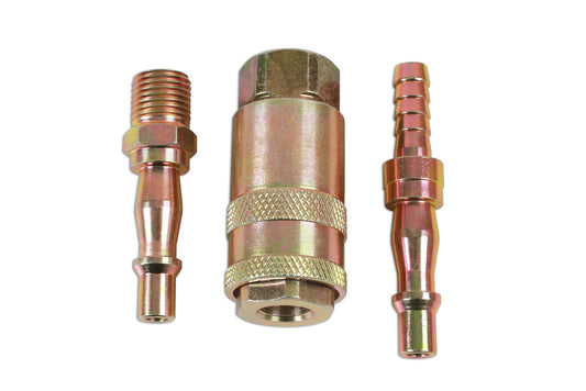 Connect Fastflow Air Coupling Kit 1/4" BSP 3 Piece 37096