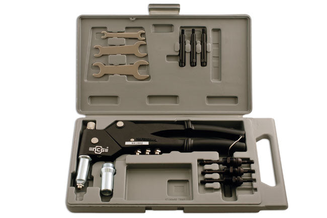 Laser Tools Swivel Head Riveter Set 3713